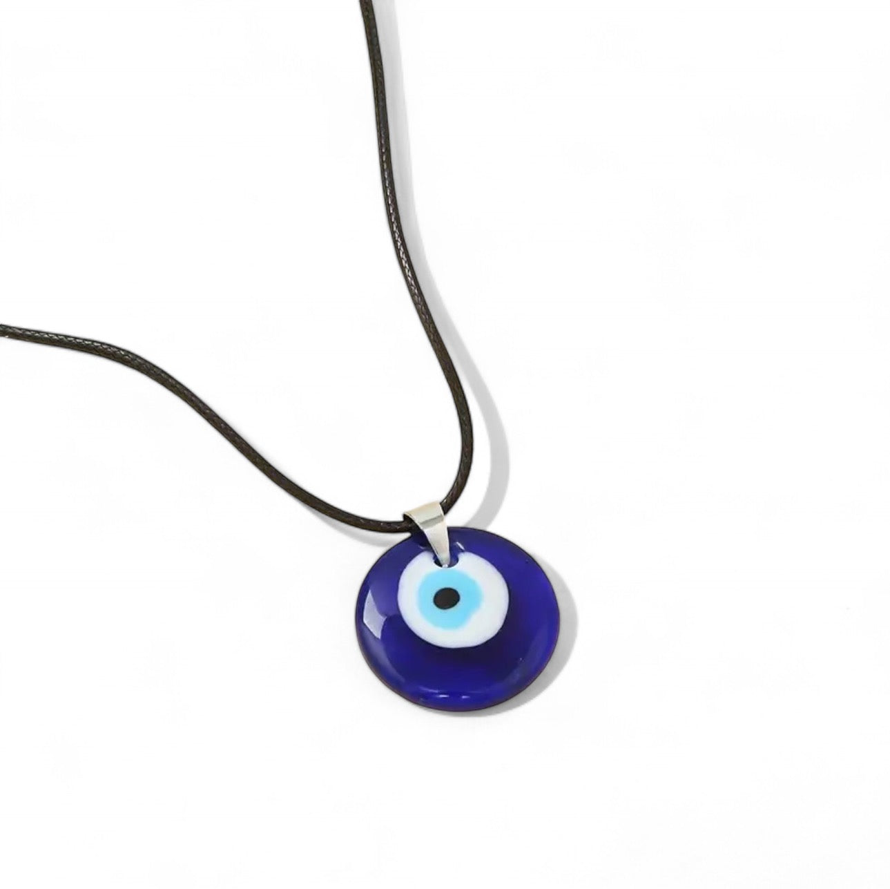 Nazar Oog ketting met grote 3cm hanger, stijlvol en opvallend